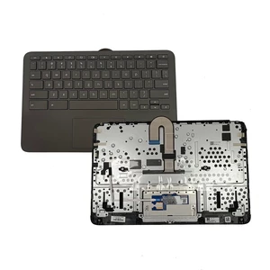 M47382-001 Replacement for HP Chromebook 11 G9 EE Laptop Upper case Palmrest Assembly with US Keyboard and Touchpad M47382-001 Replacement for HP Chromebook 11 G9 EE Laptop Upper case Palmrest Assembly with US Keyboard and Touchpad