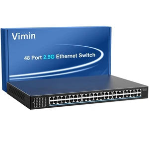 2.5G Switch Unmanaged 48 Ports Plug & Play , 19-Inch Rackmount/Desktop 2.5G Switch Unmanaged 48 Ports Plug & Play , 19-Inch Rackmount/Desktop