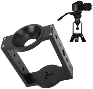 Beufee 75mm Tripod Head Bowl Riser, Aluminum Alloy Hi-Hat Riser Converter Riser Aluminium Half Ball Flat to Bowl Adapter for Video Camera Tripod Fluid Head Rail Beufee 75mm Tripod Head Bowl Riser, Aluminum Alloy Hi-Hat Riser Converter Riser Aluminium Half Ball Flat to Bowl Adapter for Video Camera Tripod Fluid Head Rail