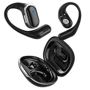 TRAUSI Open Ear Wireless Earbuds Bluetooth Headphones, 80H Playtime Stereo Ear Buds with ENC Noise Cancelling, Fast Charging, IPX7 Waterproof Sports Earphones with Earhook for Running/Workouts TRAUSI Open Ear Wireless Earbuds Bluetooth Headphones, 80H Playtime Stereo Ear Buds with ENC Noise Cancelling, Fast Charging, IPX7 Waterproof Sports Earphones with Earhook for Running/Workouts