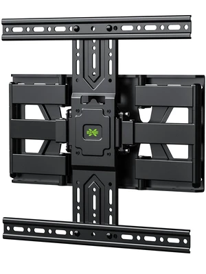 USX MOUNT Ultra Slim TV Wall Mount 37-75 Inch TVs Mount with Swivel and Tilt, Low Profile Full Motion Bracket with Articulating Dual Arms, Up to VESA 400X400 mm Max 16" Wood Studs, Holds 99lbs USX MOUNT Ultra Slim TV Wall Mount 37-75 Inch TVs Mount with Swivel and Tilt, Low Profile Full Motion Bracket with Articulating Dual Arms, Up to VESA 400X400 mm Max 16" Wood Studs, Holds 99lbs