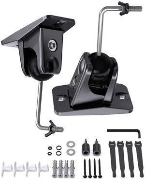 Speaker Ceiling Mount for Satellite Speaker, Tilt and Swivel, 2 Pack Speaker Ceiling Mount for Satellite Speaker, Tilt and Swivel, 2 Pack
