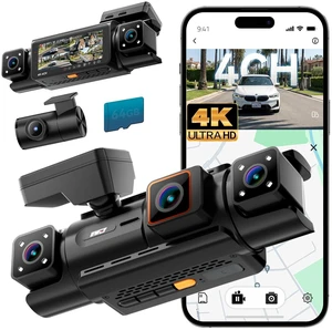 IIWEY N7 PRO 4K STARVIS 4-Channel Dash Cam 360 View, 8-IR Night Vision IIWEY N7 PRO 4K STARVIS 4-Channel Dash Cam 360 View, 8-IR Night Vision