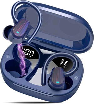 Wireless Earbuds Bluetooth 5.4, 50H Playtime Sport Earphones with Earhooks Wireless Earbuds Bluetooth 5.4, 50H Playtime Sport Earphones with Earhooks