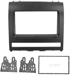 Ymiko Radio Fascia Navigation Frame, 2DIN Central Control CD Audio Fascia Frame Compatible with Albea Palio 2004-2012 Ymiko Radio Fascia Navigation Frame, 2DIN Central Control CD Audio Fascia Frame Compatible with Albea Palio 2004-2012