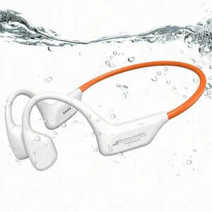 RR SPORTS IP68 Waterproof Swimming Headphones, Bone Conduction Bluetooth 6.0 Headphones, Built-in 32GB MP3 Player, Soft Lightweight Open-Ear Design for Swimming Marathons Showers Cycling(White RR SPORTS IP68 Waterproof Swimming Headphones, Bone Conduction Bluetooth 6.0 Headphones, Built-in 32GB MP3 Player, Soft Lightweight Open-Ear Design for Swimming Marathons Showers Cycling(White