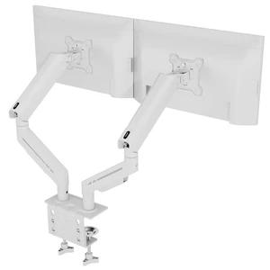 THEARK Dual Monitor Stand for Desk - Dual Monitor Mount for 17-32 Inch Screens,Height Adjustable Dual Monitor Arm Desk Mount with Clamp and Grommet Base,75x75/100x100mm VESA Mount,Max 19.8 lbs,White THEARK Dual Monitor Stand for Desk - Dual Monitor Mount for 17-32 Inch Screens,Height Adjustable Dual Monitor Arm Desk Mount with Clamp and Grommet Base,75x75/100x100mm VESA Mount,Max 19.8 lbs,White