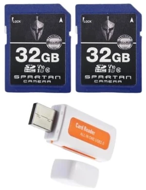 Spartan 32GB Class 10 SD Card (3 Items) Spartan 32GB Class 10 SD Card (3 Items)