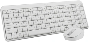 Logitech MK250 Compact Wireless Bluetooth Keyboard and Mouse Combo - White Logitech MK250 Compact Wireless Bluetooth Keyboard and Mouse Combo - White