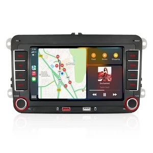 Car Radio for Volkswagen VW Golf MK5 MK6 Jetta Beetle Passat Sharan Tiguan Touran Seat Polo with Wireless Carplay & Android Auto, 7 inch VW Stereo Touch Screen Linux Car Radio for Volkswagen VW Golf MK5 MK6 Jetta Beetle Passat Sharan Tiguan Touran Seat Polo with Wireless Carplay & Android Auto, 7 inch VW Stereo Touch Screen Linux