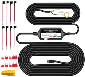 AZDOME 3-Lead Acc Hardwire Kit Type-C USB Port for M350 M660 M550 AZDOME 3-Lead Acc Hardwire Kit Type-C USB Port for M350 M660 M550