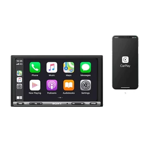 Sony 6.95 Inch - Apple Car Play/Android Auto Digital Media Receiver W/Bluetooth and Back Up Camera Input Sony 6.95 Inch - Apple Car Play/Android Auto Digital Media Receiver W/Bluetooth and Back Up Camera Input