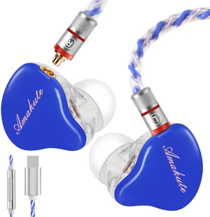 DEMAKE in-Ear Monitor with Detachable Silver-Plated Type-C Cable DEMAKE in-Ear Monitor with Detachable Silver-Plated Type-C Cable