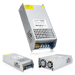 BOSYTRO 12V 125A 1500W DC Switching Power Supply Adapter PSU AC 110V / 220V-DC 12V Transformer Adapter, for 3D Printer,CCTV Camera Security System, Computer Project of Industrial Power Supplies BOSYTRO 12V 125A 1500W DC Switching Power Supply Adapter PSU AC 110V / 220V-DC 12V Transformer Adapter, for 3D Printer,CCTV Camera Security System, Computer Project of Industrial Power Supplies