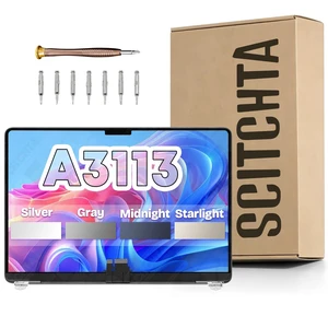 A3113 Screen Replacement A3113 LCD for MacBook Air M3 2024 Silver A3113 Screen Replacement A3113 LCD for MacBook Air M3 2024 Silver