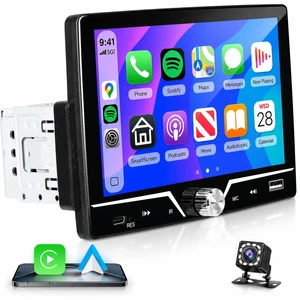 Driauto 7 Inch Single Din Car Stereo Carplay Android Auto, HD Touch Screen Car Radio with Bluetooth Single Din Mirror Link FM Radio with Backup Camera EQ, Car Audio Receiver Support USB/Type-C SWC Driauto 7 Inch Single Din Car Stereo Carplay Android Auto, HD Touch Screen Car Radio with Bluetooth Single Din Mirror Link FM Radio with Backup Camera EQ, Car Audio Receiver Support USB/Type-C SWC