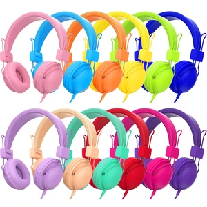 MIXCU 12-Pack Classroom Headphones for K-12 Schools, Bulk Wired 3.5mm Jack MIXCU 12-Pack Classroom Headphones for K-12 Schools, Bulk Wired 3.5mm Jack