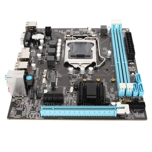 H61 LGA 1155 Motherboard, Micro ATX Computer Motherboard, Double DDR3, HDMI VGA, 1000M LAN, SATA 2.0, USB 2.0, M.2 NVMe NGFF, for LGA1155 Socket i3/i5/i7 H61 LGA 1155 Motherboard, Micro ATX Computer Motherboard, Double DDR3, HDMI VGA, 1000M LAN, SATA 2.0, USB 2.0, M.2 NVMe NGFF, for LGA1155 Socket i3/i5/i7