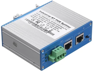 REVODATA Industrial 60W Gigabit BT PoE Splitter to DC 12V/24V Power Output, 10/100/1000Mbps IEEE802.3BT, for Non-PoE Device Up to 100m, Plug and Play (PD6005G-B) REVODATA Industrial 60W Gigabit BT PoE Splitter to DC 12V/24V Power Output, 10/100/1000Mbps IEEE802.3BT, for Non-PoE Device Up to 100m, Plug and Play (PD6005G-B)