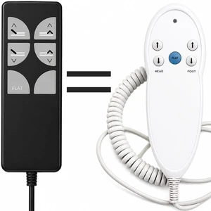 RC-HW-106 Replacement for Reverie 3E Wired TES Bases Adjustable Bed Base Wired Remote Control RC-HW-106 Replacement for Reverie 3E Wired TES Bases Adjustable Bed Base Wired Remote Control