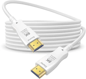 HDMI Cable 160FT 8K Fiber Optic - 48Gbps Ultra High Speed for Monitor, TV HDMI Cable 160FT 8K Fiber Optic - 48Gbps Ultra High Speed for Monitor, TV