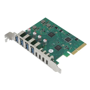ELUTENG PCIE USB 3.1 Expansion Card 8 Ports 20Gbps Bandwidth PCI Express USB Cards with ASM3142 & VL820 Chipset PCI-E Hub Controller Adapter 4 USB-A & 4 USB-C for Windows 11/10/8/7/XP/Vista ELUTENG PCIE USB 3.1 Expansion Card 8 Ports 20Gbps Bandwidth PCI Express USB Cards with ASM3142 & VL820 Chipset PCI-E Hub Controller Adapter 4 USB-A & 4 USB-C for Windows 11/10/8/7/XP/Vista