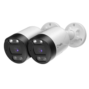 Helix 2PK 5MP Outdoor IP Security PoE Camera, Human Detection, NDAA Compliant, IP Surveillance Bullet, 2-Way Audio, Support 256GB MicroSD, 98ft Night Color Vision, Deterrent, 2PK-HLX-IP5M-B102EW-AI Helix 2PK 5MP Outdoor IP Security PoE Camera, Human Detection, NDAA Compliant, IP Surveillance Bullet, 2-Way Audio, Support 256GB MicroSD, 98ft Night Color Vision, Deterrent, 2PK-HLX-IP5M-B102EW-AI