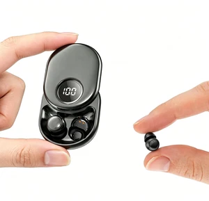 Invisible Sleep Earbuds for Side Sleepers, Mini Bluetooth Headphones, Black Invisible Sleep Earbuds for Side Sleepers, Mini Bluetooth Headphones, Black