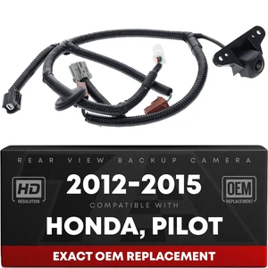 Rear View Backup Camera, Reverse Park Assist - Compatible with 2012-2015 Honda Pilot - OEM 39530SZAA21, HO1960111 Rear View Backup Camera, Reverse Park Assist - Compatible with 2012-2015 Honda Pilot - OEM 39530SZAA21, HO1960111