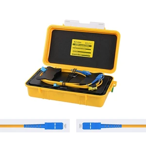 KOMSHINE 1310nm 1550nm SC-UPC/SC-UPC SingleMode G652D Fiber Optic Patch Jump Cable Box OTDR Launch Cable Box 500 Meters KOMSHINE 1310nm 1550nm SC-UPC/SC-UPC SingleMode G652D Fiber Optic Patch Jump Cable Box OTDR Launch Cable Box 500 Meters