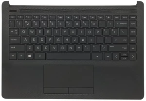 Replacement Keyboard Palmrest Touchpad Upper Case Top Cover for HP 14Z-DK 14-DK 14-CF 14S-CF Laptop Assembly L91187-001 6070B1751302 Jet Black Replacement Keyboard Palmrest Touchpad Upper Case Top Cover for HP 14Z-DK 14-DK 14-CF 14S-CF Laptop Assembly L91187-001 6070B1751302 Jet Black