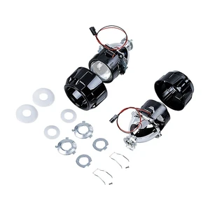 NAAMOTOMOX Mini Bi-Xenon Projector Lens Kit with Shrouds High Low Beam NAAMOTOMOX Mini Bi-Xenon Projector Lens Kit with Shrouds High Low Beam