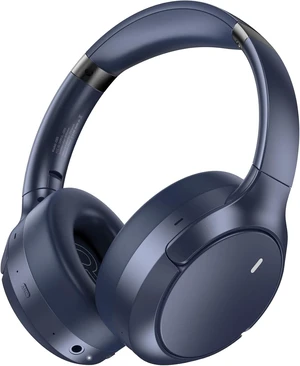 Hybrid ANC Wireless Over-Ear Headphones, 100H Playtime, Hi-Res Audio, Bluetooth 6.0, Multi-Mode Noise Cancellation, Comfort Fit, iOS & Android Compatible, Foldable Design, Travel-Friendly (Blue Hybrid ANC Wireless Over-Ear Headphones, 100H Playtime, Hi-Res Audio, Bluetooth 6.0, Multi-Mode Noise Cancellation, Comfort Fit, iOS & Android Compatible, Foldable Design, Travel-Friendly (Blue
