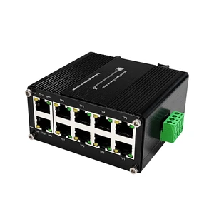 TenxoxneT Industrial 10-Port Gigabit Ethernet Switch TenxoxneT Industrial 10-Port Gigabit Ethernet Switch