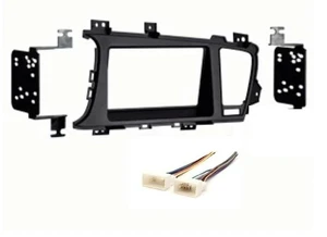 Double Din Car Stereo Radio Install Dash Kit + Wire Harness Combo -Made for 2012 2012 2013 Kia Optima Double Din Car Stereo Radio Install Dash Kit + Wire Harness Combo -Made for 2012 2012 2013 Kia Optima