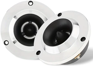 Keluneglo KG-11 Aluminum Super Bullet Tweeters (3.5-inch) 300W Max Power, 4-Ohm Impedance, 105dB Sensitivity, 1-Inch Voice Coil Professional-Grade 3.5-Inch Car Audio Bullet Tweeters (Pair) Keluneglo KG-11 Aluminum Super Bullet Tweeters (3.5-inch) 300W Max Power, 4-Ohm Impedance, 105dB Sensitivity, 1-Inch Voice Coil Professional-Grade 3.5-Inch Car Audio Bullet Tweeters (Pair)