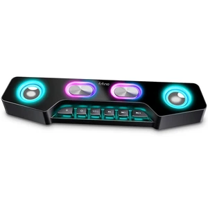 AmpliGame Fifine PC Speakers for Desktop, Bluetooth Computer Speakers Wireless for Gaming, Streaming, Party, E-Sport, RGB Loudspeaker with Aux-in Audio Jack, Controllable RGB, Volume Button A16 AmpliGame Fifine PC Speakers for Desktop, Bluetooth Computer Speakers Wireless for Gaming, Streaming, Party, E-Sport, RGB Loudspeaker with Aux-in Audio Jack, Controllable RGB, Volume Button A16