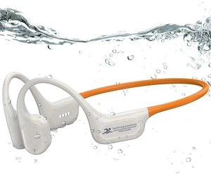 Hostena Full-Coverage Liquid Silicone Swimming Headphones,IP68 Waterproof Underwater Headphones, Bluetooth 6.0&MP3 with 32GB Memory Card,Soft/Skin-Comfortable Open Ear Bone Conduction Swim Earbuds Hostena Full-Coverage Liquid Silicone Swimming Headphones,IP68 Waterproof Underwater Headphones, Bluetooth 6.0&MP3 with 32GB Memory Card,Soft/Skin-Comfortable Open Ear Bone Conduction Swim Earbuds
