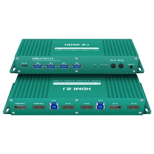 HDMI kvm Switch 2 Monitors 2 Computers 4k 240hz 2 pc 2 Monitor 5k 240hz hdmi2.1 kvm Switches 2 in 2 Out 4k 144hz Hdmi kvm 1440p 120hz 144hz 165hz FreeSync G-SYNC HDMI kvm Switch 2 Monitors 2 Computers 4k 240hz 2 pc 2 Monitor 5k 240hz hdmi2.1 kvm Switches 2 in 2 Out 4k 144hz Hdmi kvm 1440p 120hz 144hz 165hz FreeSync G-SYNC