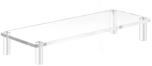 YestBuy 20x7.5 Acrylic Monitor Stand Riser, Clear Computer Stand for Laptop, iMac, Pc, Printer, Desktop Ergonomic,Desk Riser Work from Home Accessories Office Supplies Platform Save Space YestBuy 20x7.5 Acrylic Monitor Stand Riser, Clear Computer Stand for Laptop, iMac, Pc, Printer, Desktop Ergonomic,Desk Riser Work from Home Accessories Office Supplies Platform Save Space