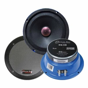American Bass SQ 6B Mid Range Car Speaker & Subwoofer American Bass SQ 6B Mid Range Car Speaker & Subwoofer