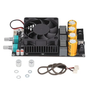 WALFRONT 600W Subwoofer Amplifier Board Active Low Pass Filter Single Channel Frequency Volume Adjustable for BT Audio Dynamic Mic WALFRONT 600W Subwoofer Amplifier Board Active Low Pass Filter Single Channel Frequency Volume Adjustable for BT Audio Dynamic Mic