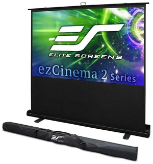 Elite Screens ezCinema 2, 70-inch 16:9, Manual Floor Pull Up Scissor Backed Projector Screen, Portable Home Theater Office Classroom Projection Carrying Bag, US Based Company 2-Year Warranty, F70XWH2 Elite Screens ezCinema 2, 70-inch 16:9, Manual Floor Pull Up Scissor Backed Projector Screen, Portable Home Theater Office Classroom Projection Carrying Bag, US Based Company 2-Year Warranty, F70XWH2