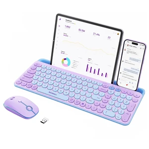 seenda CTU-301 Bluetooth Keyboard and Mouse Combo for iPad,Dark Purple seenda CTU-301 Bluetooth Keyboard and Mouse Combo for iPad,Dark Purple