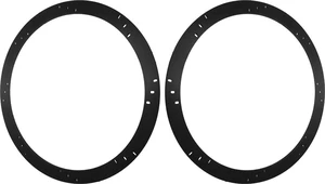 8" Subwoofer Speaker Spacers Depth Extender Extending Rings - 1/8" thick - ID: 7 1/8" OD: 8 7/8" - 1 Pair - SSK8N - Stackable - Perfect For Framing Fiberglass Enclosures 8" Subwoofer Speaker Spacers Depth Extender Extending Rings - 1/8" thick - ID: 7 1/8" OD: 8 7/8" - 1 Pair - SSK8N - Stackable - Perfect For Framing Fiberglass Enclosures