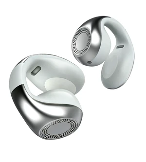 King Lucky Clip-On Earbuds,Comfort Air Cushion Open Ear Earbuds Wireless Bluetooth 6.0 Multipoint, Open Ear Headphones with Mic,Anti-Mistouch,45H Playtime for Sports,Small Ears&Sleep (Silver) King Lucky Clip-On Earbuds,Comfort Air Cushion Open Ear Earbuds Wireless Bluetooth 6.0 Multipoint, Open Ear Headphones with Mic,Anti-Mistouch,45H Playtime for Sports,Small Ears&Sleep (Silver)