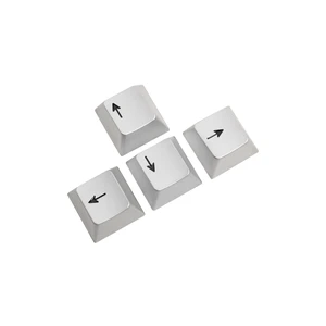 ELECFOX Custom Silver Metal Keycaps for Gaming Keyboard Direction ELECFOX Custom Silver Metal Keycaps for Gaming Keyboard Direction