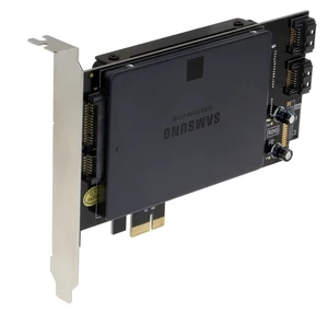 SEDNA - PCI Express (PCIe) Dual 2.5 Inch SSD / HDD Mounting Adapter (Short Double Side SSD Version) ( with Built in Power Circuit, no Need SATA Power Connector, ), SSD/HDD not Included SEDNA - PCI Express (PCIe) Dual 2.5 Inch SSD / HDD Mounting Adapter (Short Double Side SSD Version) ( with Built in Power Circuit, no Need SATA Power Connector, ), SSD/HDD not Included