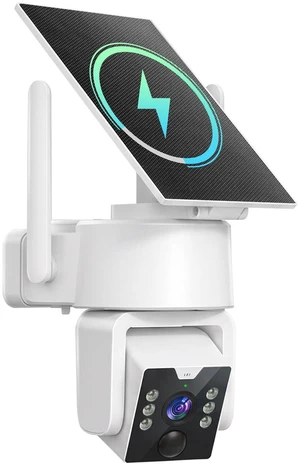 Carltec 4MP Outdoor Security Cameras Solar Powered 360PTZ, No Subscription, Local Storage, Color Night Vision, 5G & 2.4G WiFi Wireless Camera System for Home Exterior, IP66 Carltec 4MP Outdoor Security Cameras Solar Powered 360PTZ, No Subscription, Local Storage, Color Night Vision, 5G & 2.4G WiFi Wireless Camera System for Home Exterior, IP66