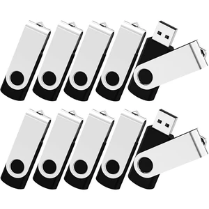 KOOTION Wholesale Bulk 50 Pack USB Flash Drive 128MB Flash Drive Thumb Drive Flash Drives Swivel Memory Stick, Black KOOTION Wholesale Bulk 50 Pack USB Flash Drive 128MB Flash Drive Thumb Drive Flash Drives Swivel Memory Stick, Black